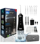 Water Dental Flosser Oral Irrigator Teeth Cleaner Pick Usb-c 9 Modes 350ML. Fixed Price $39.97.