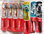 Colgate Toothbrush Lot 360 Optic White Sensitive Charcoal Whole Mouth Clean #724. Fixed Price $20.99.
