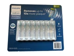Philips Sonicare Diamondclean W/ Brushsync, Replacement Heads, 8 Pack. Fixed Price $54.00.