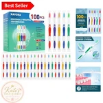 High-quality Medium Soft Bristle Toothbrush Pack Perfect For Travel & Donation. Fixed Price $33.99.
