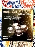 2 Pack Replacement Heads For Remington Balder Pro = Model XR7000.SHAVER. Fixed Price $20.97.
