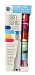 Slim Sonic Battery Operated (aaa) Travel Toothbrush By Violife - VSS156 Stylish. Fixed Price $12.88.
