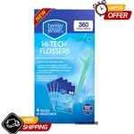 Berkley Jensen Mint Flavor Hi Tech Flossers, Fold-away, 90 Ct Per Pack, 4. Fixed Price $15.60.