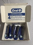 4 -oral-b Io Series Ultimate Clean Replacement Brush Heads New- Open Box. Fixed Price $22.36.