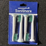 Sonishare 4PCS Electric Toothbrush Replacement Heads Refill Compare Oral. Fixed Price $9.95.