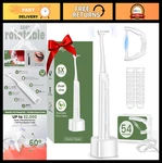 Electric Water Flosser For Teeth, Speeds, 54 Tips, 60-DAY Battery, Gum Care. Fixed Price $143.99.