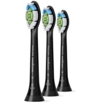 Sonicare W Diamondclean Toothbrush Heads, Black, 3 Pack. Fixed Price $55.99.