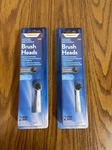 Lot 2 Walgreens Easy Flex Replacement Toothbrush Heads Oral-b Charcoal. Fixed Price $13.11.