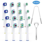 16-PACK Electric Toothbrush Replacement Heads Compatible With Oral + Free. Fixed Price $8.99.