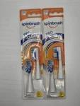 Spinbrush Pro Clean Toothbrush Heads Replacement Refills Lot Of 2 Packs. Fixed Price $21.97.