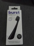 1 Burst - Curve Sonic Toothbrush Replacement Head. Black. Fixed Price $10.19.