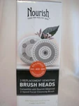 Nourish Facial Cleansing Sensitive Brush Head Replacements - 3 Pack Box. Fixed Price $11.69.