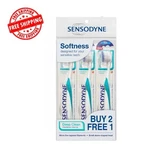 3 X Sensodyne Deep Clean Soft Toothbrush For Sensitive Teeth Free Shipping. Fixed Price $24.55.