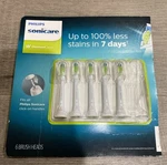 Philips Sonicare HX6066 Diamond Clean Toothbrush Heads Medium 5 Pack, Opened Box. Fixed Price $22.99.