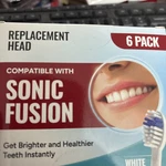 Replacement Toothbrush Heads For Water Pik Sonic Fusion SF-01 SF-02 SF-03 SF-04. Fixed Price $19.99.