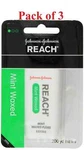Reach Waxed Dental Floss Plaque Food Remover Refreshing 200 Yd Mint 1CT 3 Pack. Fixed Price $19.90.