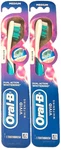 2 Pack Oral-b Vivid Whitening Manual Toothbrush Medium Bristles 1 Count Each. Fixed Price $10.95.