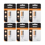 Reach Dentotape Waxed Dental Floss Tape, Unflavored, 300 Foot (pack Of 6). Fixed Price $61.85.
