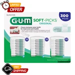 Gum Soft Picks Dental Floss With Cases Stimulators Oral Care, 300 Ct.. Fixed Price $19.99.