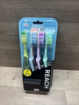 Reach Advanced Design Adult Toothbrush - Firm, Set Of 7. Fixed Price $12.99.