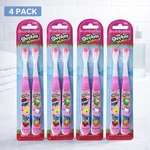 Buddies 2-PIECE Shopkins Soft Bristles Toothbrush 4 Pack. Fixed Price $16.19.
