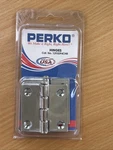 Pack, Perko Chrome Plated Zinc Alloy Removable Pin Butt Hinges 2" 1293DP4CHR. Fixed Price $22.77.