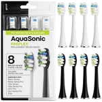 Aquasonic Genuine Duo Pro 8-PACK Replacement Brush Count (pack Of 1), White. Fixed Price $52.64.