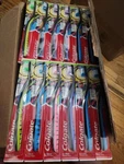 12PK - Colgate 360 Check & Tongue Cleaner Toothbrush Soft Head. Fixed Price $24.95.