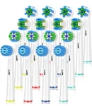 16 Schallcare Replacement Toothbrush Heads Compatible With Braun, Oral B, Pro 10. Fixed Price $14.00.
