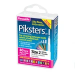 Piksters Interdental Brushes Size 2 40 Count Durable Travel Friendly Oral Care. Fixed Price $21.09.
