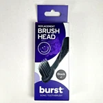 Genuine Burst Sonic Electric Toothbrush Replacement Head (black) *new, Sealed*. Fixed Price $6.98.