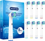 Replacement Toothbrush Heads For Oral Braun(individually PACKAGED),8 Prof. Fixed Price $24.39.