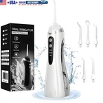 Cordless Water Flosser Pick Dental Oral Irrigator Travel Teeth Cleaner Usa. Fixed Price $21.61.