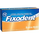 Fixodent Pwd Hold Size 1.6Z Extra Denture Adhesive White. Fixed Price $15.47.