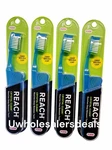 4 Reach Crystal Clean Firm Bristles Hard Blue Color Toothbrushes. Fixed Price $11.99.