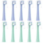 Cilgewh Replacement Toothbrush Heads 10 Count (pack Of 1), BLUE+5 Green. Fixed Price $14.81.