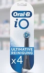 Oral-b Io Ultimative Reinigung Replacement Tooth Brush Heads, Black, New, 4 Pack. Fixed Price $19.54.