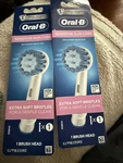Oral-b Sensitive Gum Care Replacement Brush Head Extra Soft Bristles Qty 2. Fixed Price $12.00.