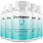 (5 Pack) Dentanol Oral Probiotic Support For Healthy Teeth & Gums 300 Capsules. Fixed Price $59.95.
