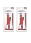 2-2PK Soniclean Replacement Brush Heads Compatible W/ All Pro Series. Fixed Price $12.95.