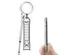 Mini Nail Clippers, Portable Travel Small Clipper,keychain + Ear Pick. Fixed Price $11.99.