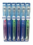 6 Pack Oral-b Indicator 35SFT Soft Adult Manual Toothbrushes Multicolor. Fixed Price $16.99.