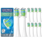 Replacement Toothbrush Heads Count (pack Of 10), - White. Fixed Price $16.52.