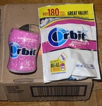 Bubblemint Sugar Free Chewing Gum Bulk Pack 2 - 180 Piece Bag & (55). Fixed Price $25.99.