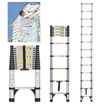 Telescoping Ladder 12.5 Ft Aluminum Lightweight Extension Stabilizers Jadduo. Fixed Price $179.99.