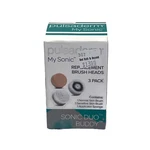 Pulsaderm My Sonic Replacement Brush Heads, 3 Pack - Duo Buddy. Fixed Price $10.97.