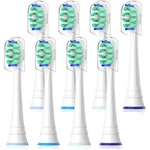 Replacement Heads Compatible With Sonicare 1 Count (pack Of 8), White. Fixed Price $22.50.