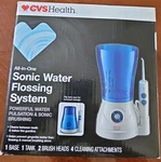 Cvs Health All-in-one Sonic Water Flossing System New. Fixed Price $22.99.