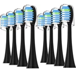Pisoniclreara Replacement Toothbrush Heads 8 Pack For Aquasonic Black Series .... Fixed Price $15.28.