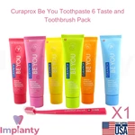 Curaprox Dental Whitening Toothpaste With Toothbrush Set Pack Multiple Flavors. Fixed Price $45.90.